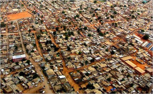 Decremento demográfico da província de Luanda