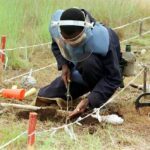 Desminagem das áreas potencialmente agrícolas e de pastoreio